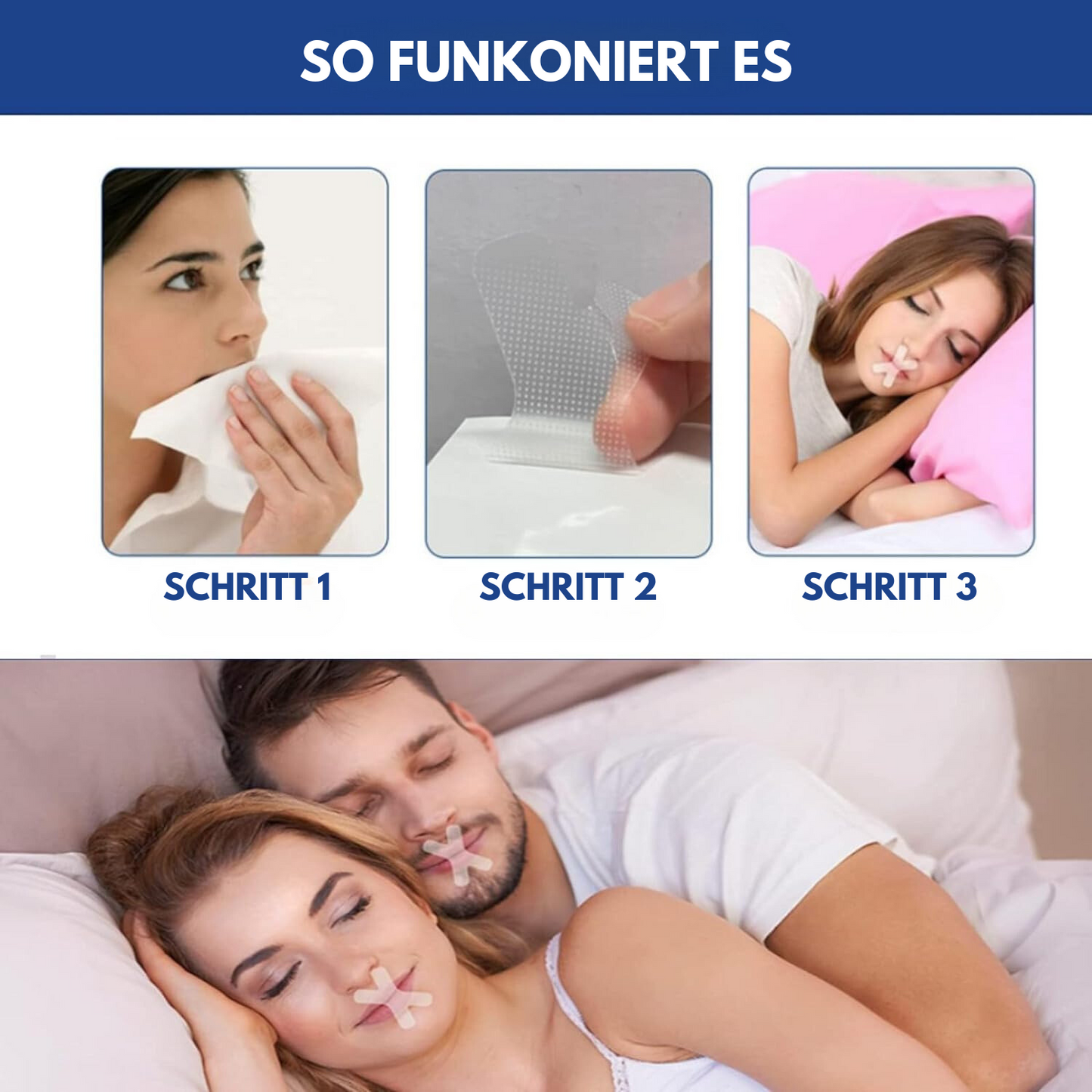 Mund Tape von QUIET NIGHTS®